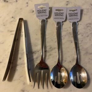 Hampton Forge Stainless Serving Utensils